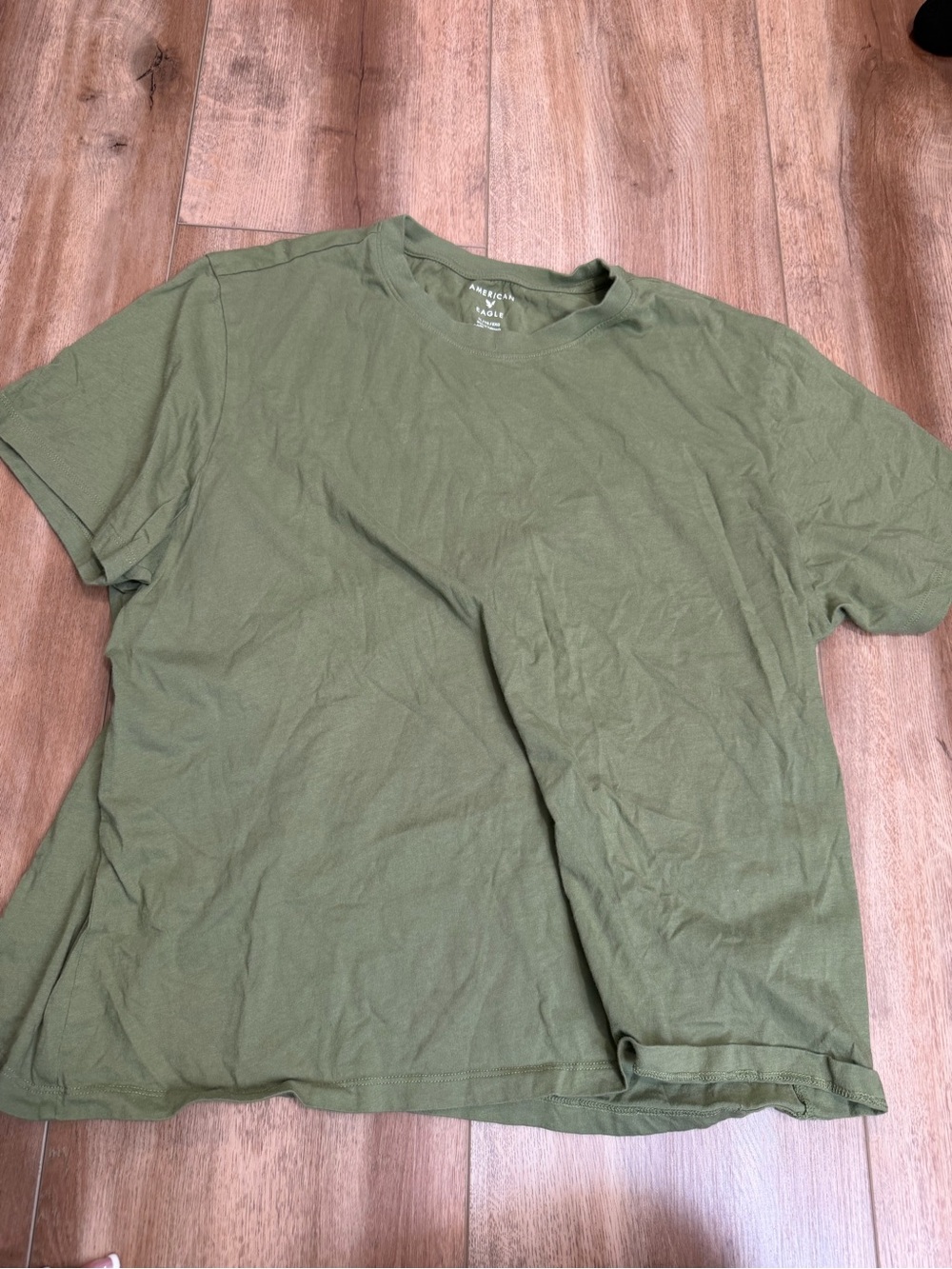 American Eagle Outfitters Olive Green Short Sleeve Tee